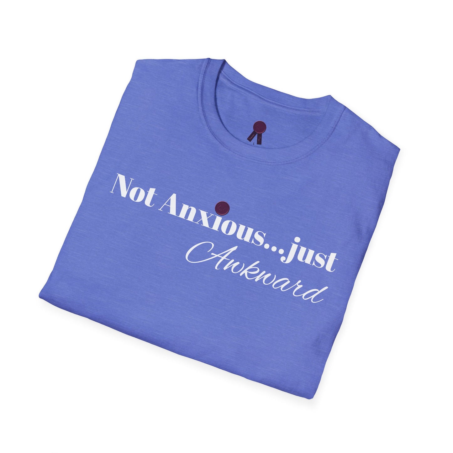 "Not Anxious...just Awkward" Unisex Softstyle T-Shirt - Casual Tee