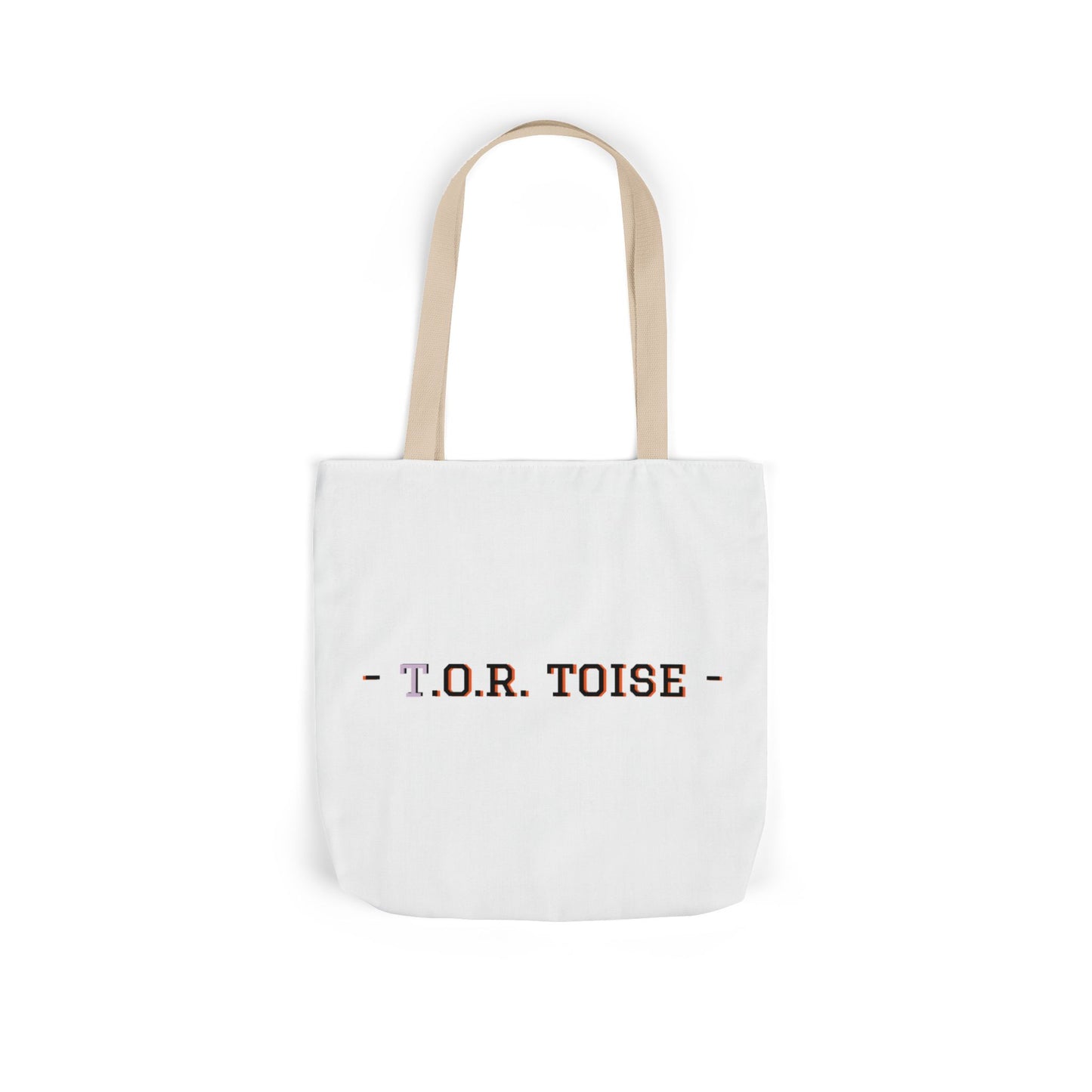 Stylish Canvas Tor Toise Tote Bag with 5-Color Straps - Perfect for Everyday Use