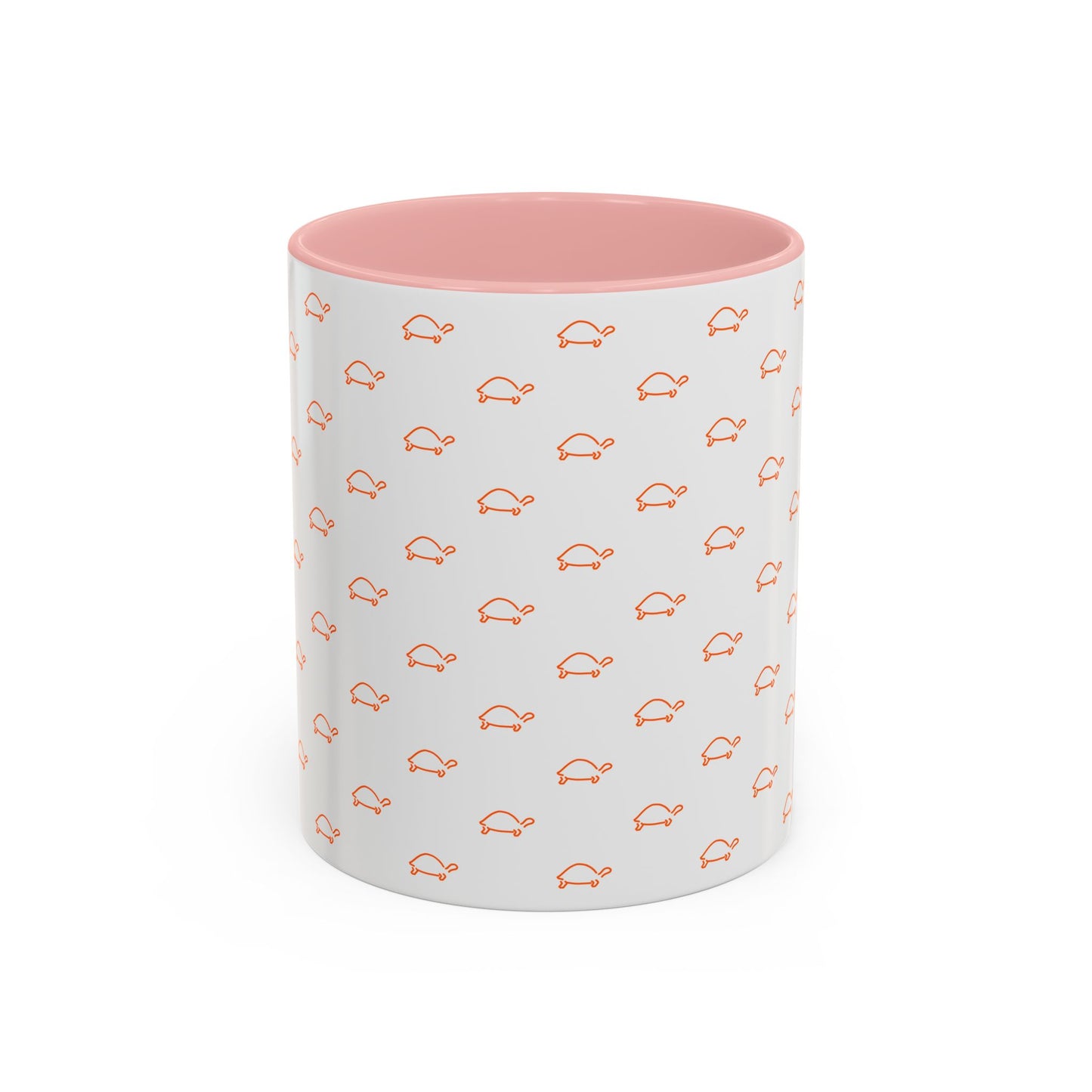 Cute Orange Tortoise Accent Coffee and tea Mug