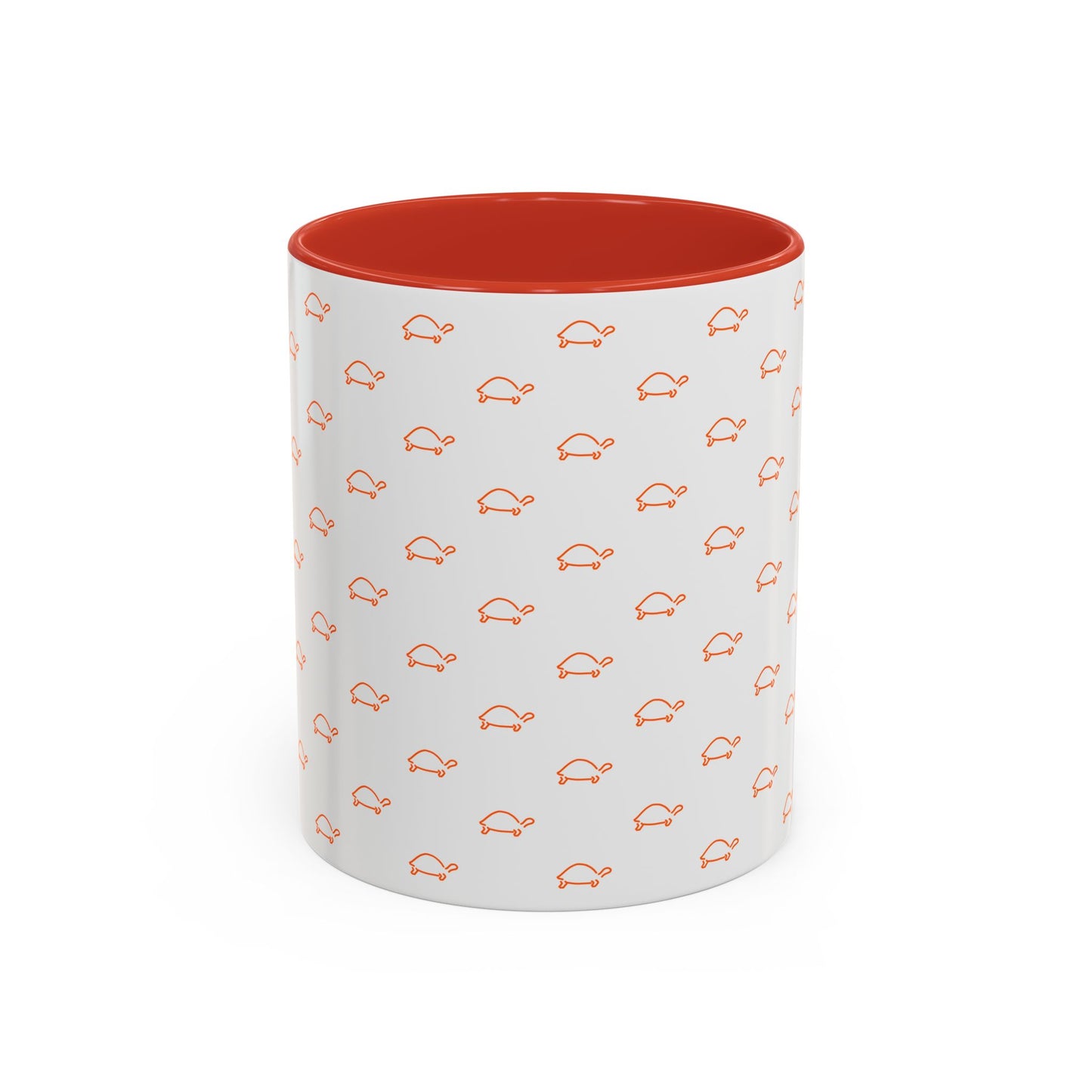Cute Orange Tortoise Accent Coffee and tea Mug