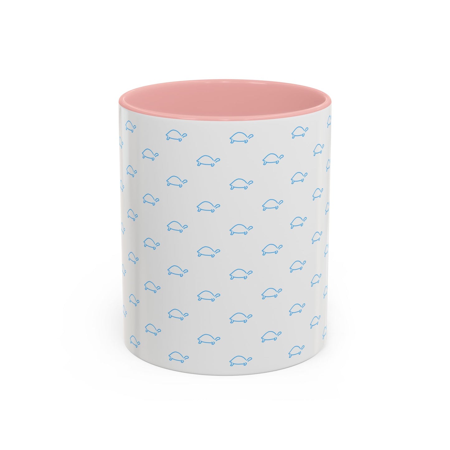 Cute Blue Tortoise Accent Coffee and tea Mug