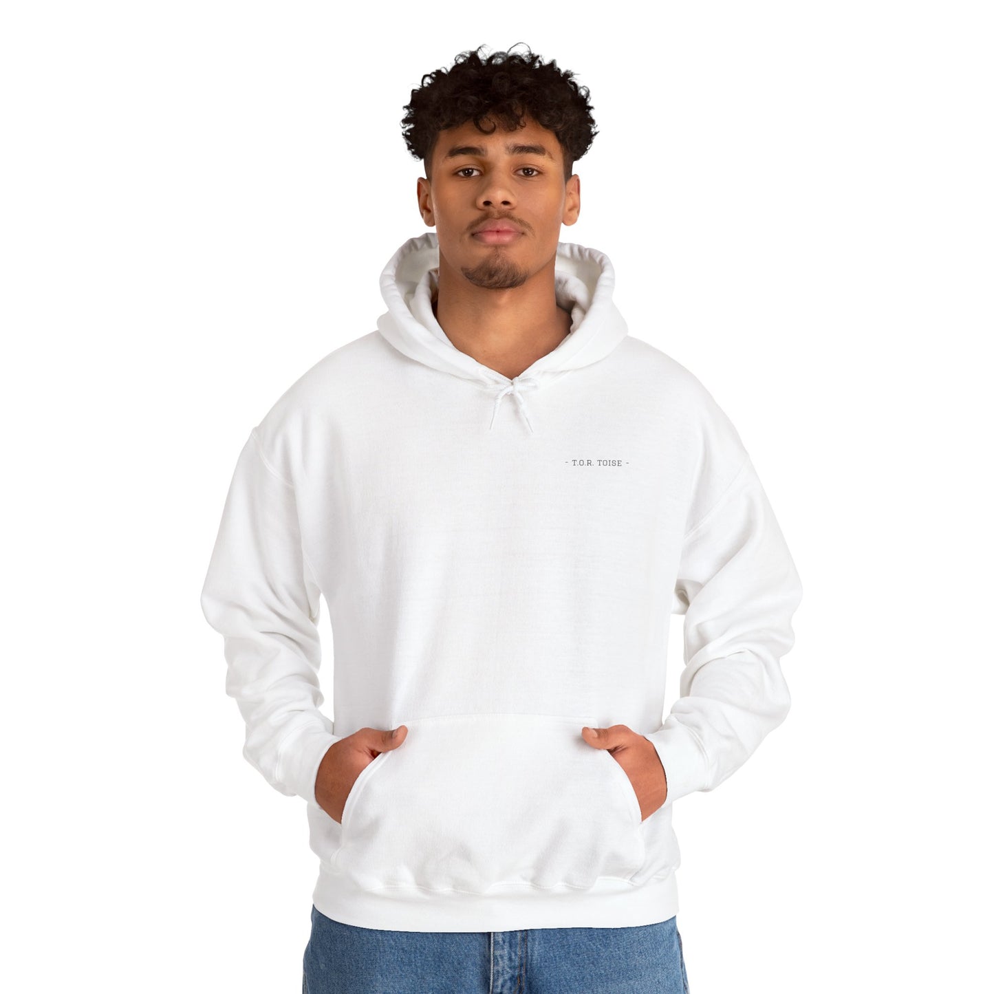 Minimalist Unisex Heavy Blend Hoodie - Cozy Essential for Every Season