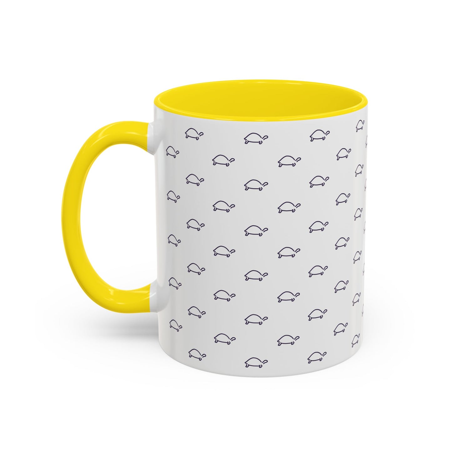 Cute Dark Purple Tortoise Accent Coffee and tea Mug
