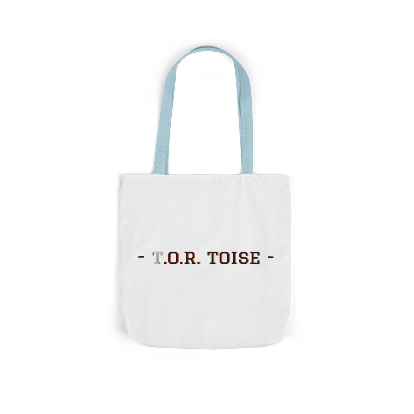 Stylish Canvas Tor Toise Tote Bag with 5-Color Straps - Perfect for Everyday Use