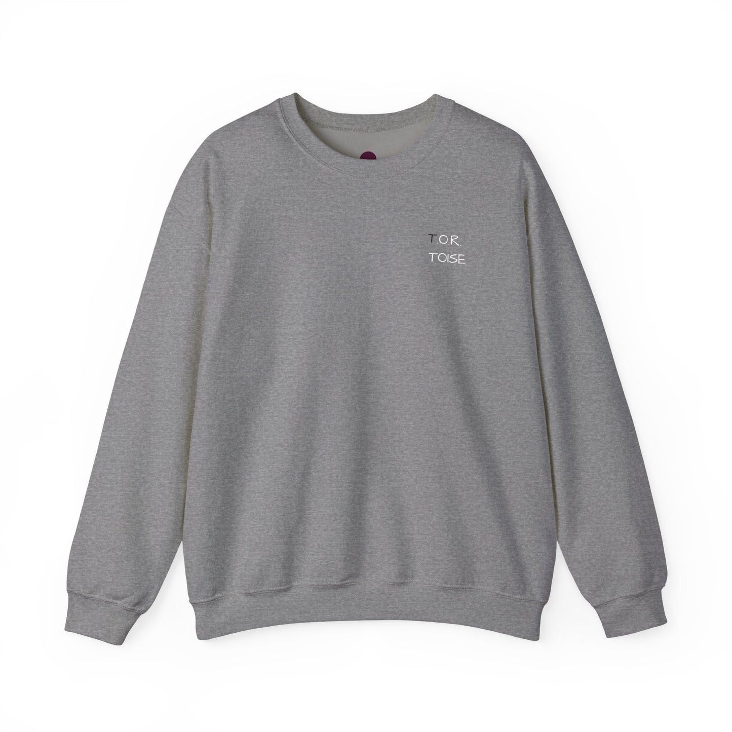Cozy Unisex Crewneck Sweatshirt - Minimalist Tortoise Design