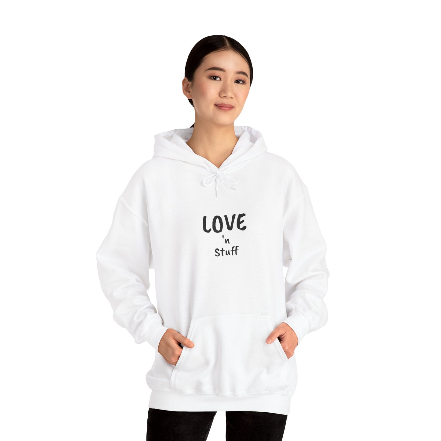 Love 'n Stuff Unisex Hoodie - Cozy Sweatshirt for Everyday Wear