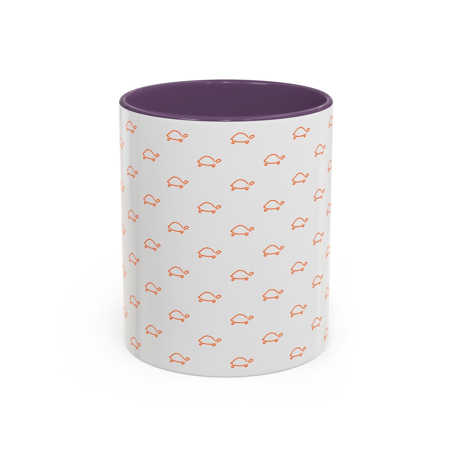 Cute Orange Tortoise Accent Coffee and tea Mug