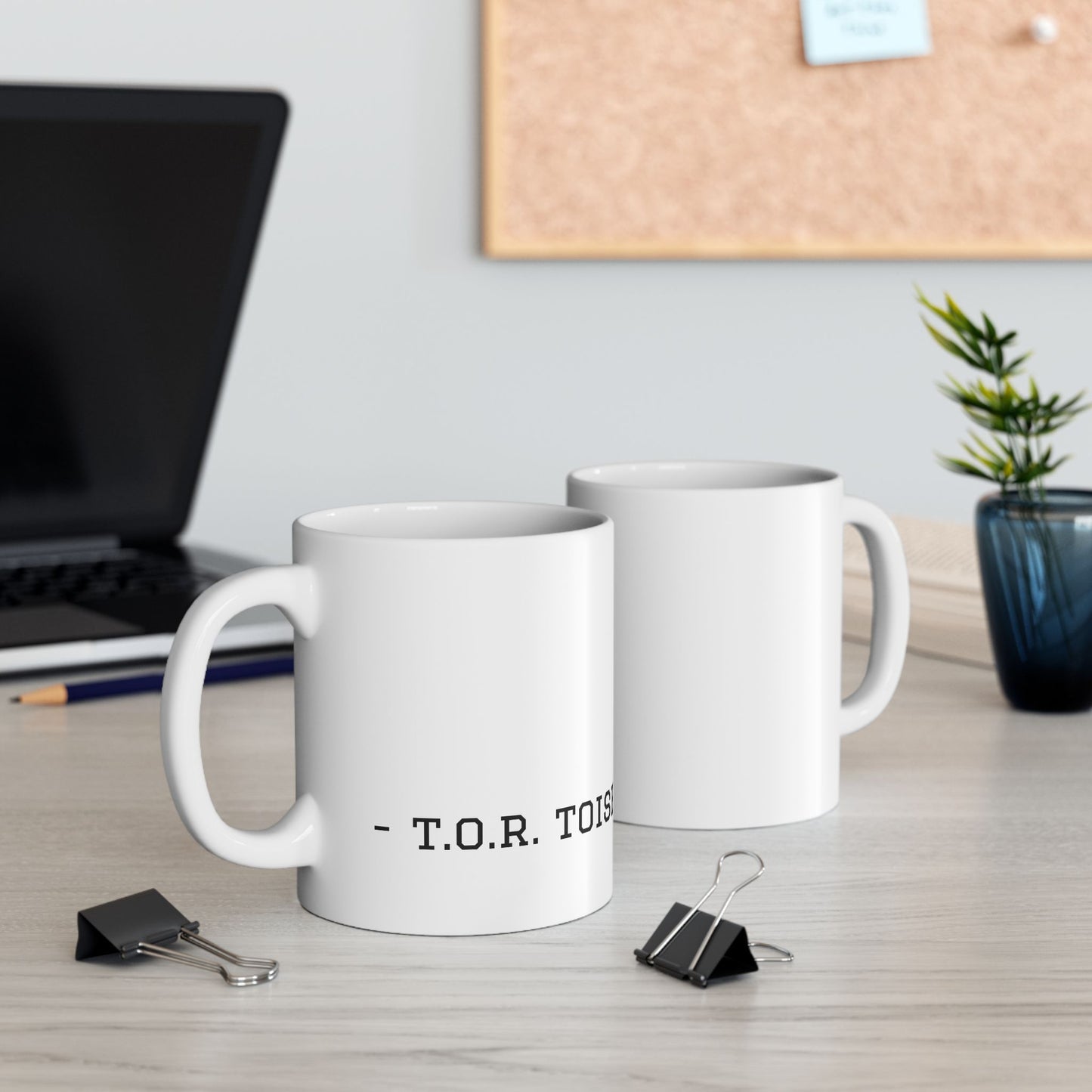 T.O.R. Toise Ceramic Mug - Perfect Gift for Coffee Lovers and Special Occasions