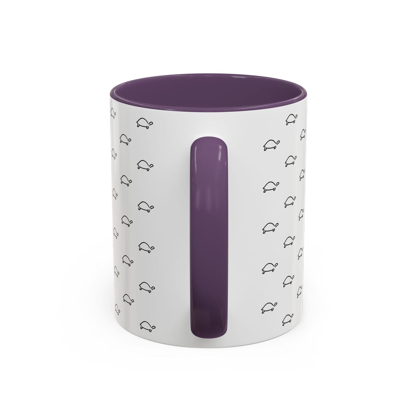 Cute Black Tortoise Accent Coffee and tea Mug