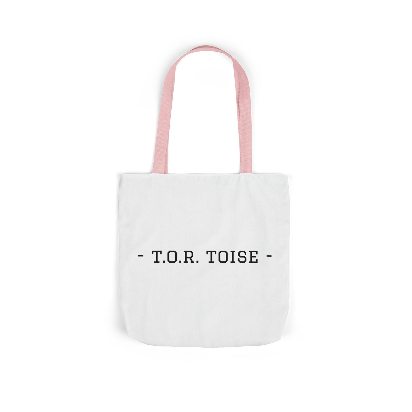 Stylish Canvas Tortoise Tote Bag with 5-Color Straps - Perfect for Everyday Use & Gifting