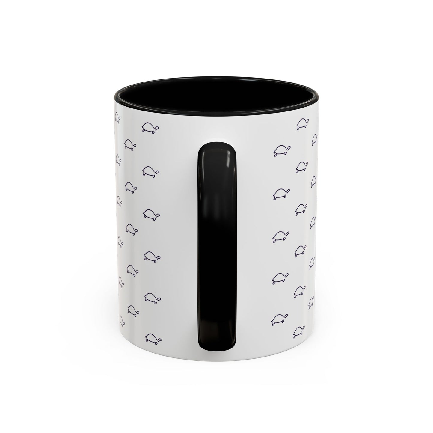 Cute Dark Purple Tortoise Accent Coffee and tea Mug