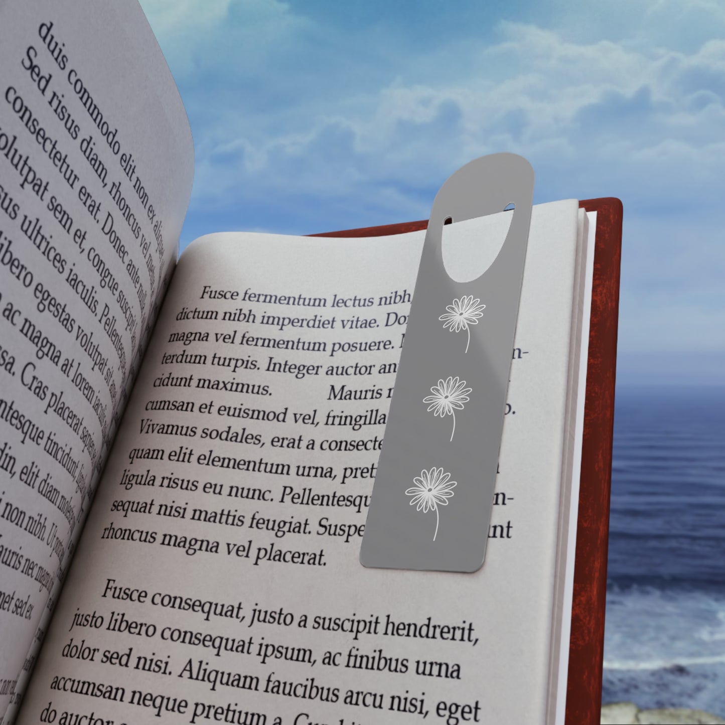 Grey Bookmark