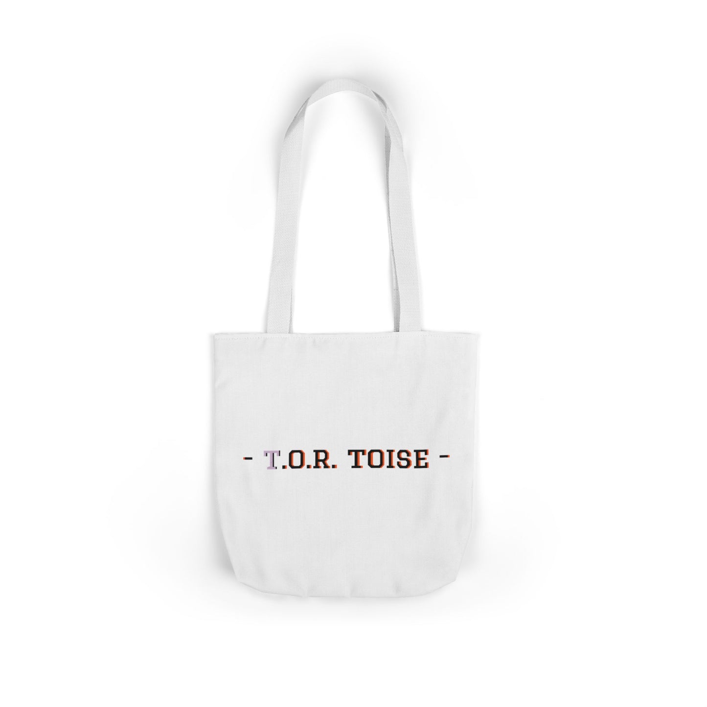 Stylish Canvas Tor Toise Tote Bag with 5-Color Straps - Perfect for Everyday Use
