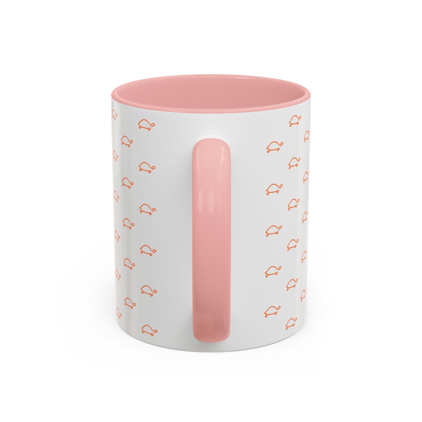 Cute Orange Tortoise Accent Coffee and tea Mug