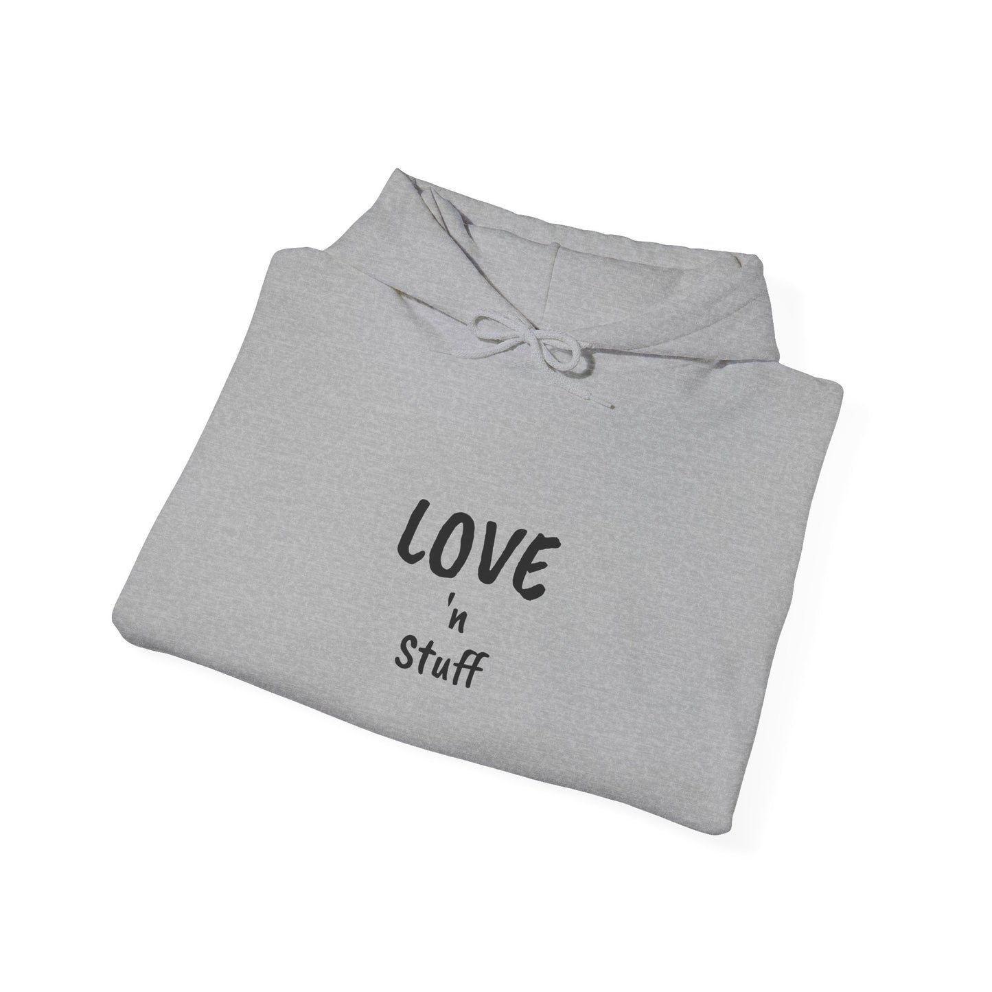 Love 'n Stuff Unisex Hoodie - Cozy Sweatshirt for Everyday Wear