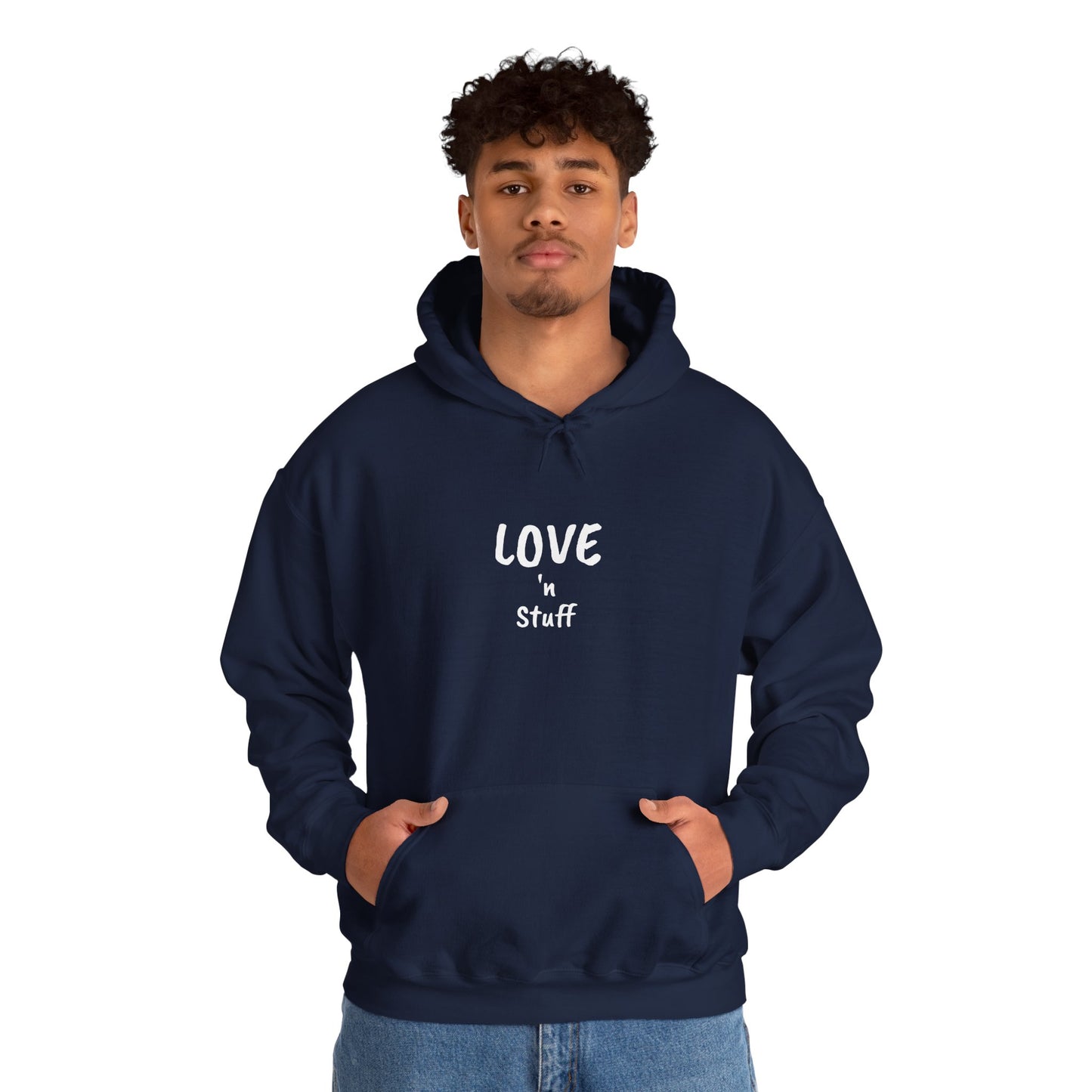 Love 'n Stuff Unisex Hoodie - Cozy Sweatshirt for Everyday Wear
