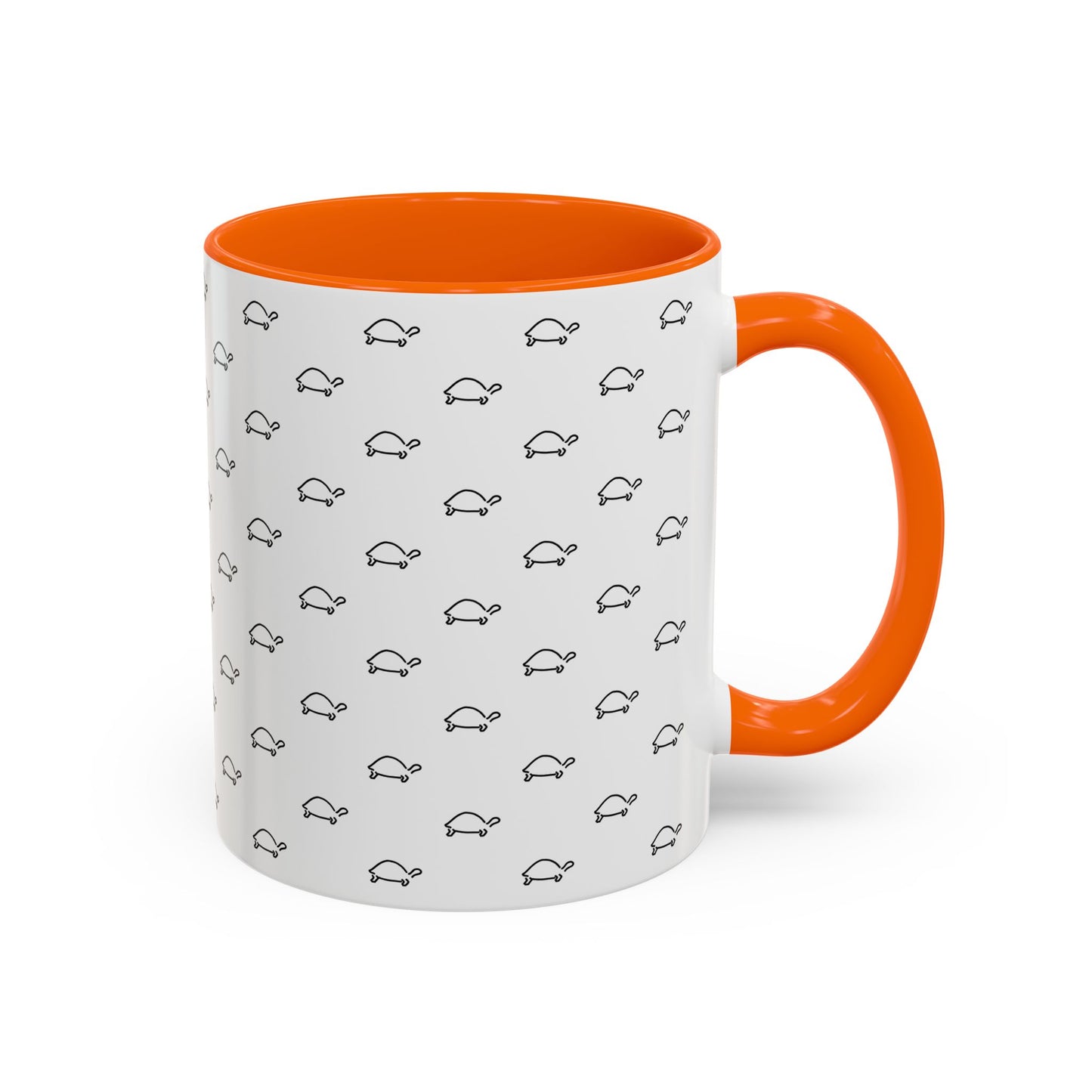 Cute Black Tortoise Accent Coffee and tea Mug