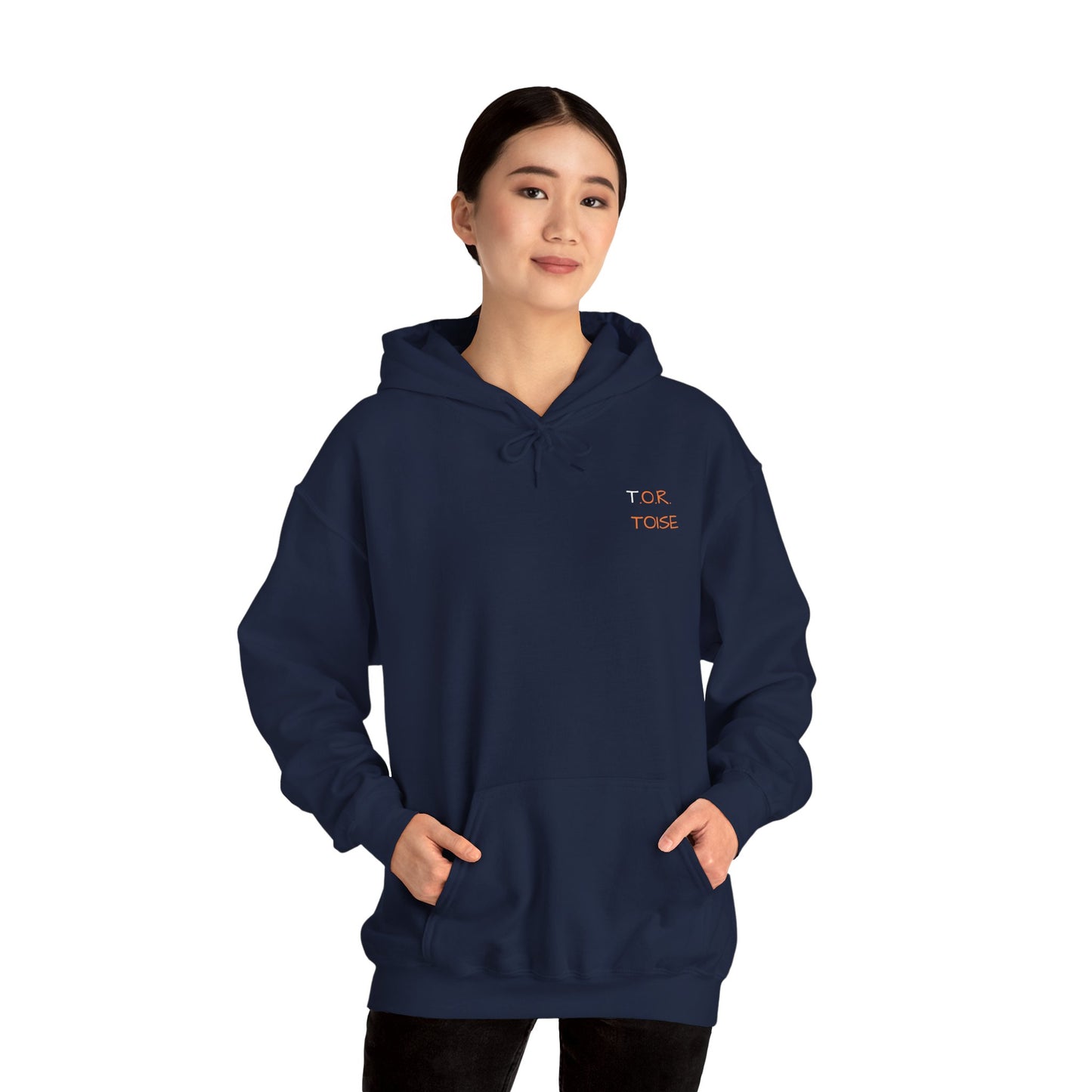 Cute Tortoise Unisex Hoodie - Cozy Heavy Blend Sweatshirt for Casual Vibes