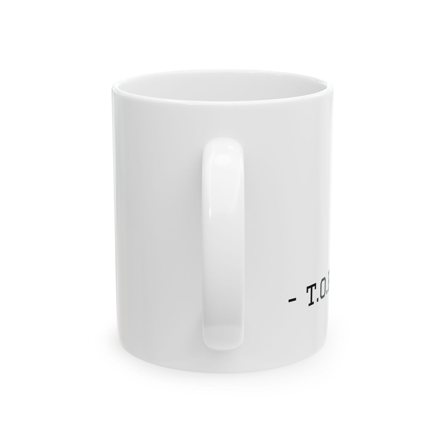 T.O.R. Toise Ceramic Mug - Perfect Gift for Coffee Lovers and Special Occasions