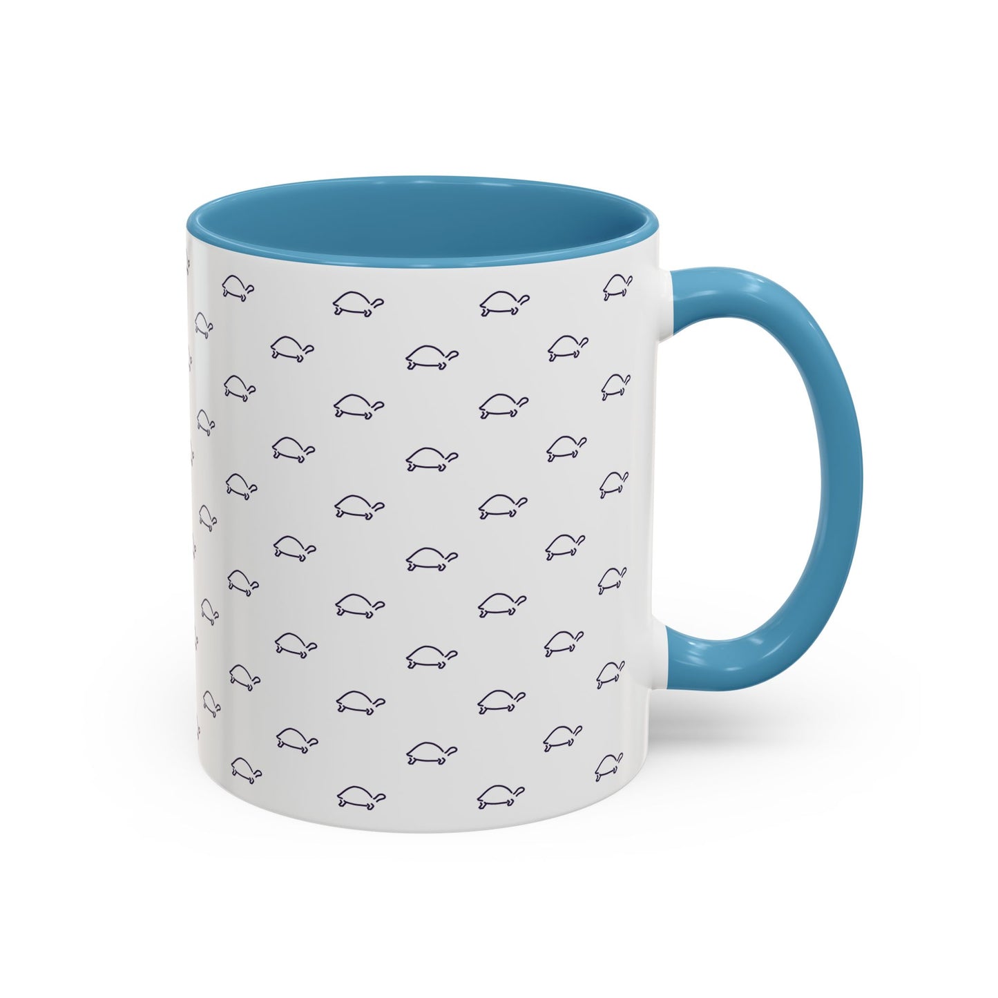 Cute Dark Purple Tortoise Accent Coffee and tea Mug