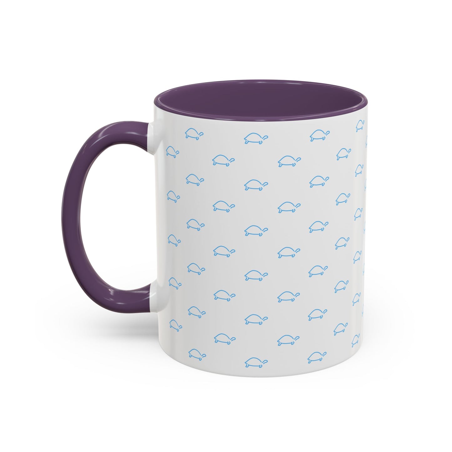 Cute Blue Tortoise Accent Coffee and tea Mug