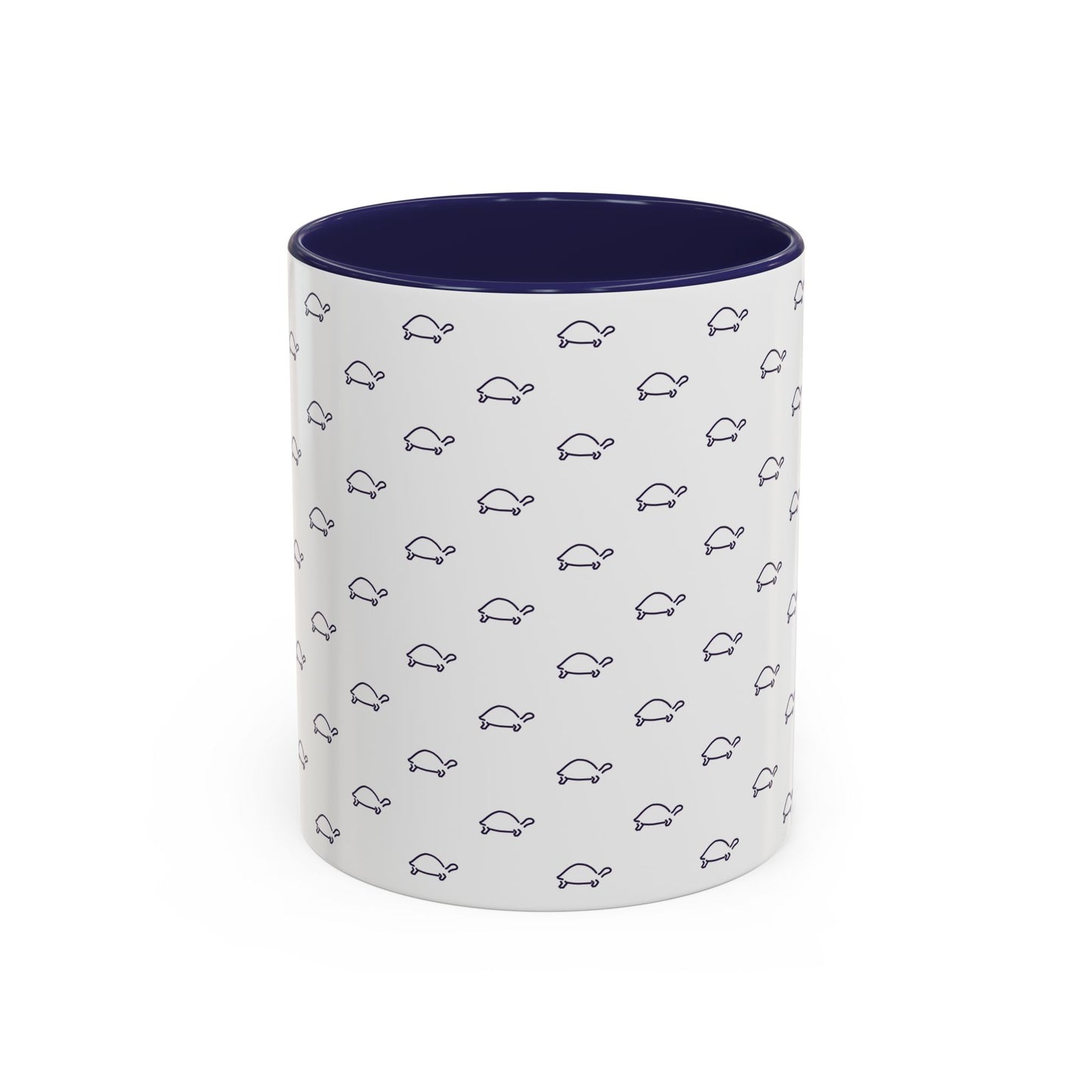 Cute Dark Purple Tortoise Accent Coffee and tea Mug