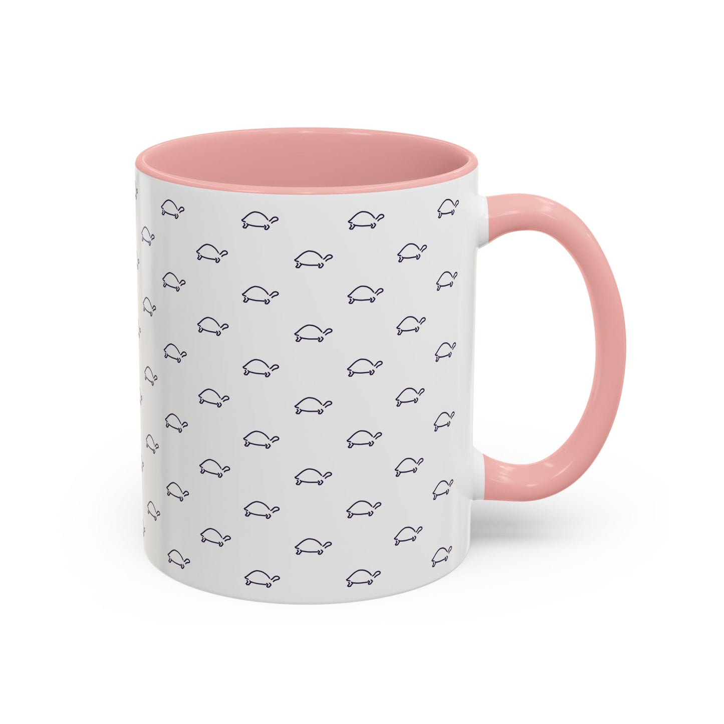 Cute Dark Purple Tortoise Accent Coffee and tea Mug