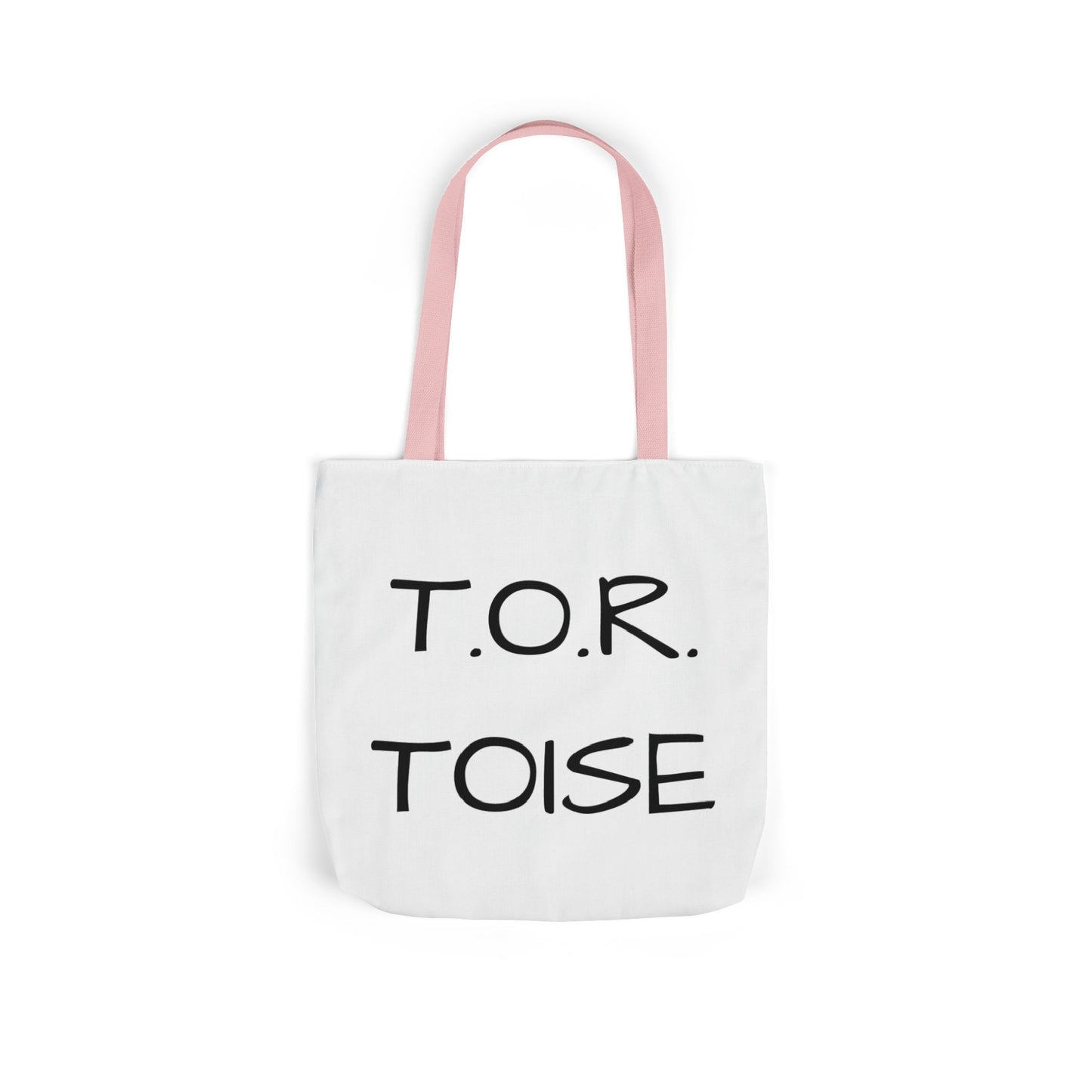 Canvas Tote Bag with 5-Color Straps - T.O.R. Toise Design