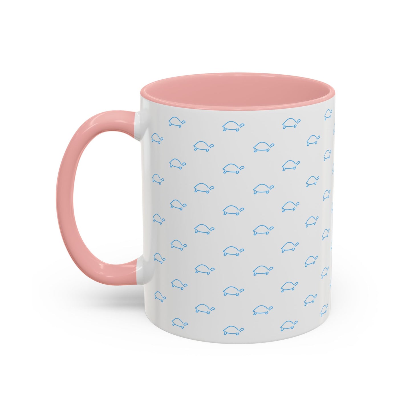 Cute Blue Tortoise Accent Coffee and tea Mug