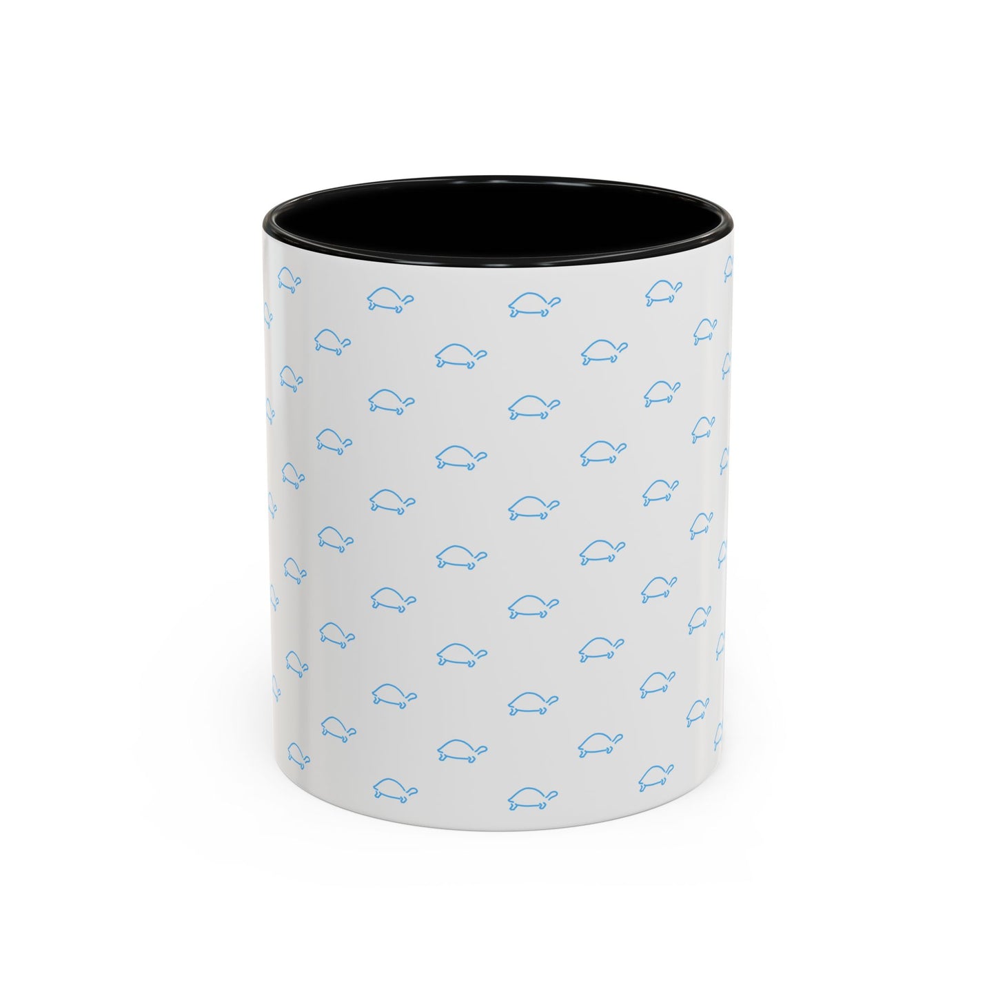 Cute Blue Tortoise Accent Coffee and tea Mug