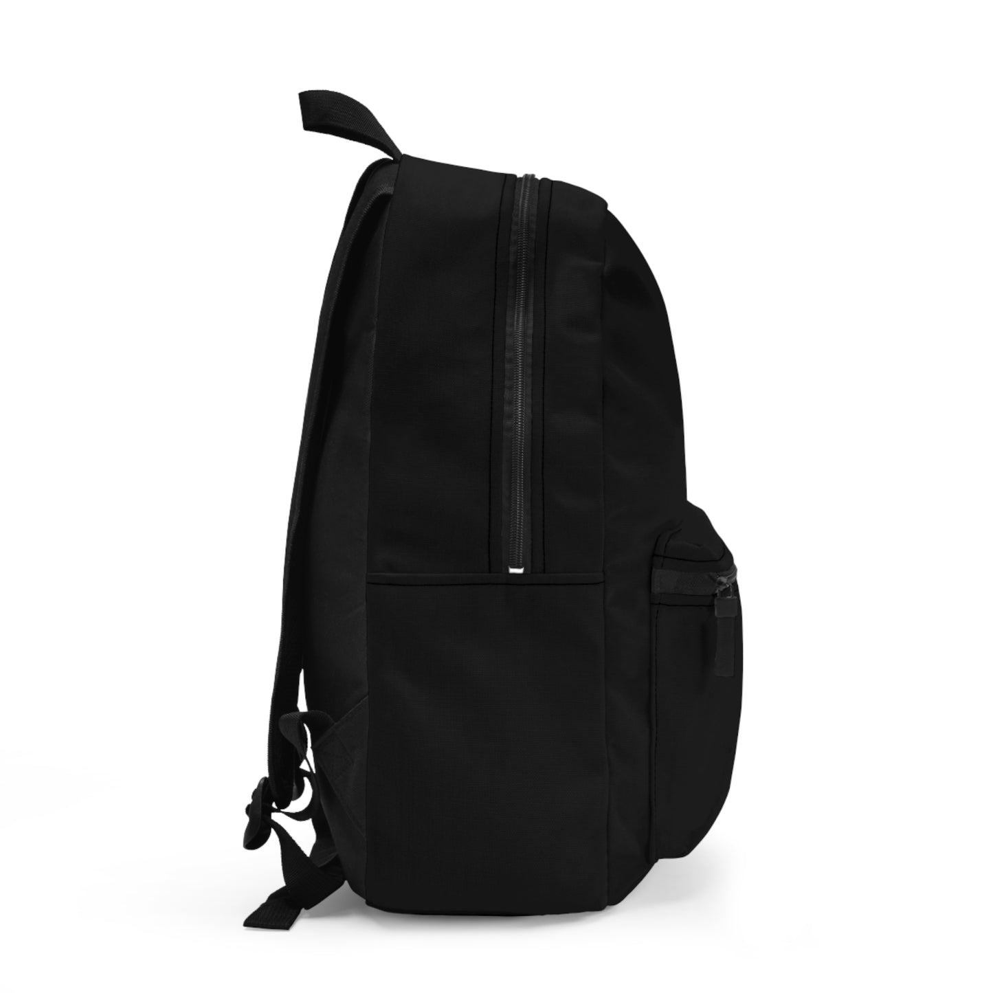 Stylish Black Backpack with 'LOVE 'n STUFF' Design - Perfect for Daily Use