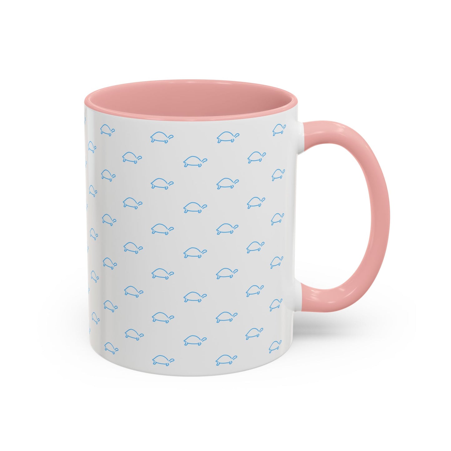 Cute Blue Tortoise Accent Coffee and tea Mug