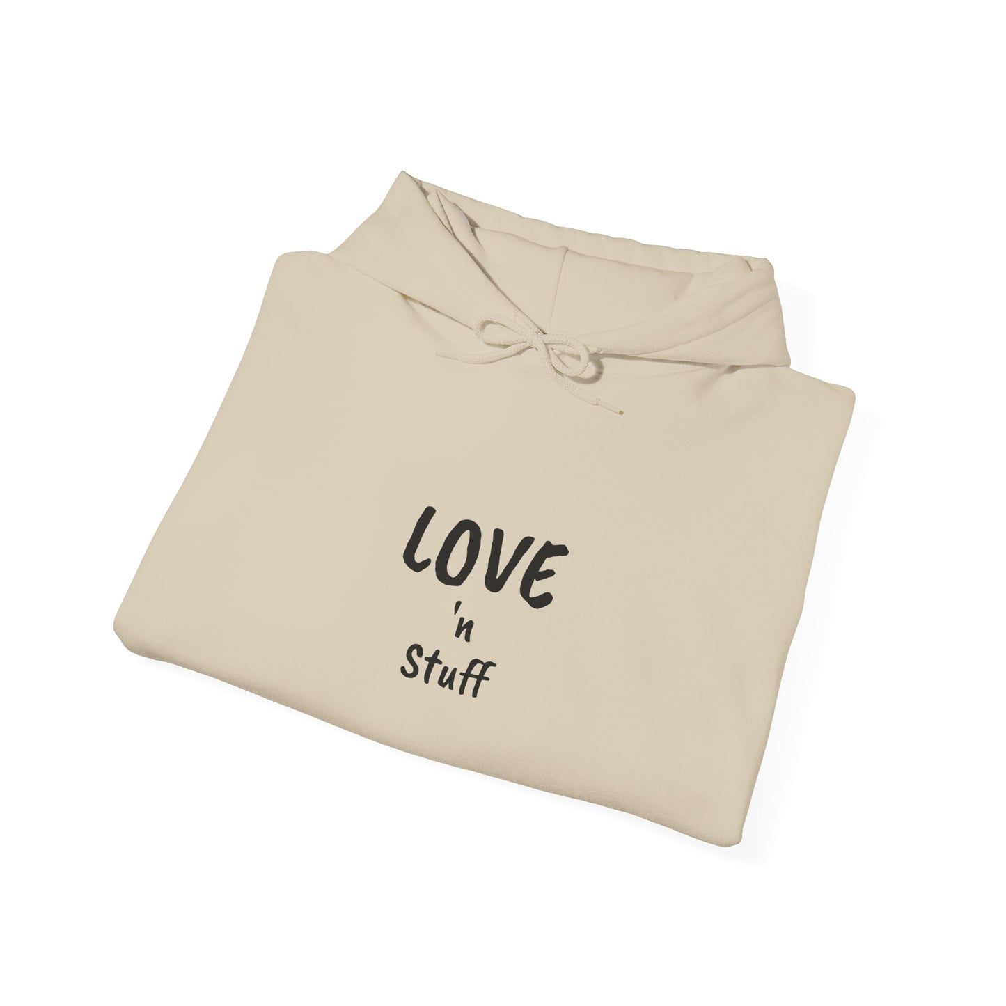 Love 'n Stuff Unisex Hoodie - Cozy Sweatshirt for Everyday Wear