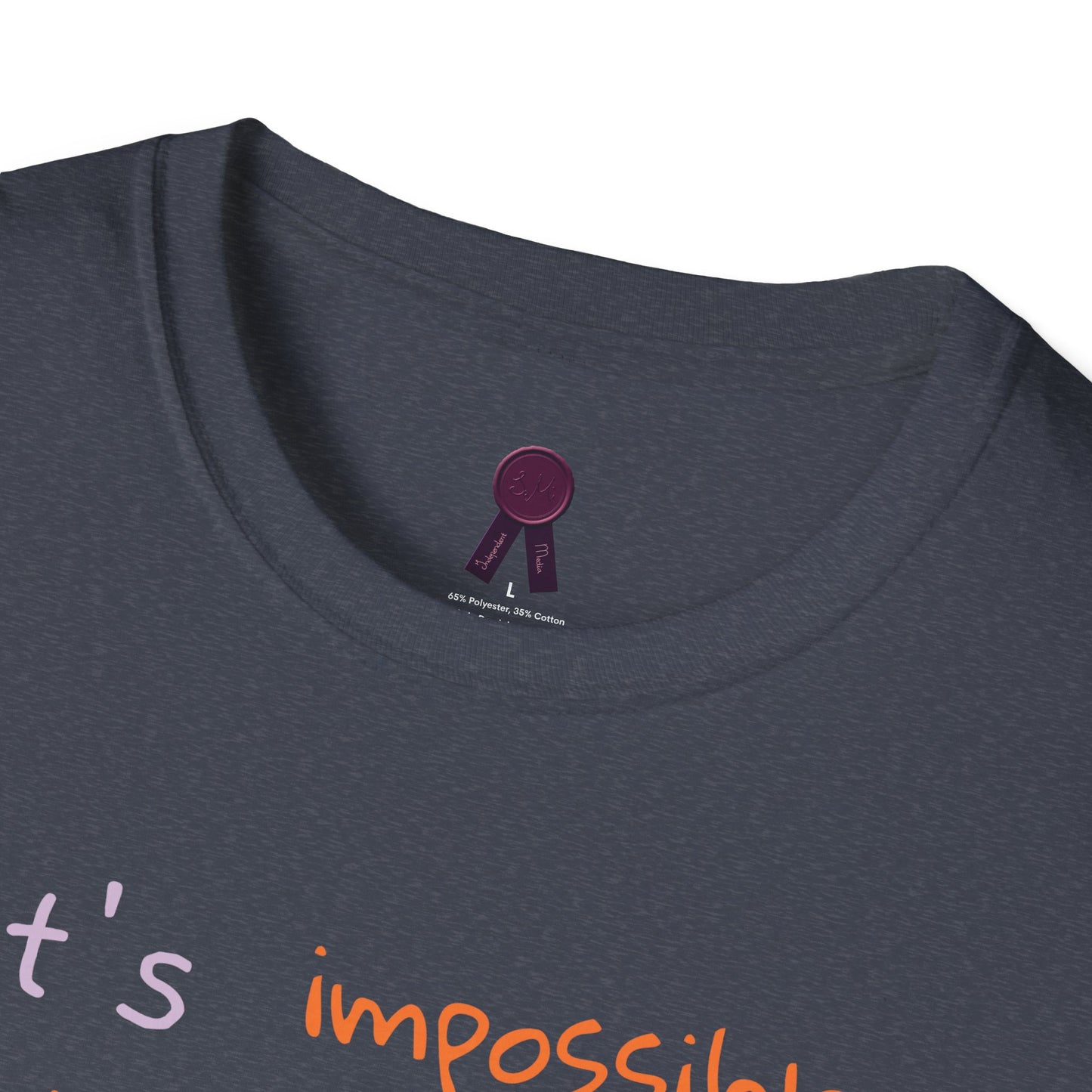 Inspirational Quote T-Shirt - "It's Impossible to Win Every Race" Unisex Softstyle Tee