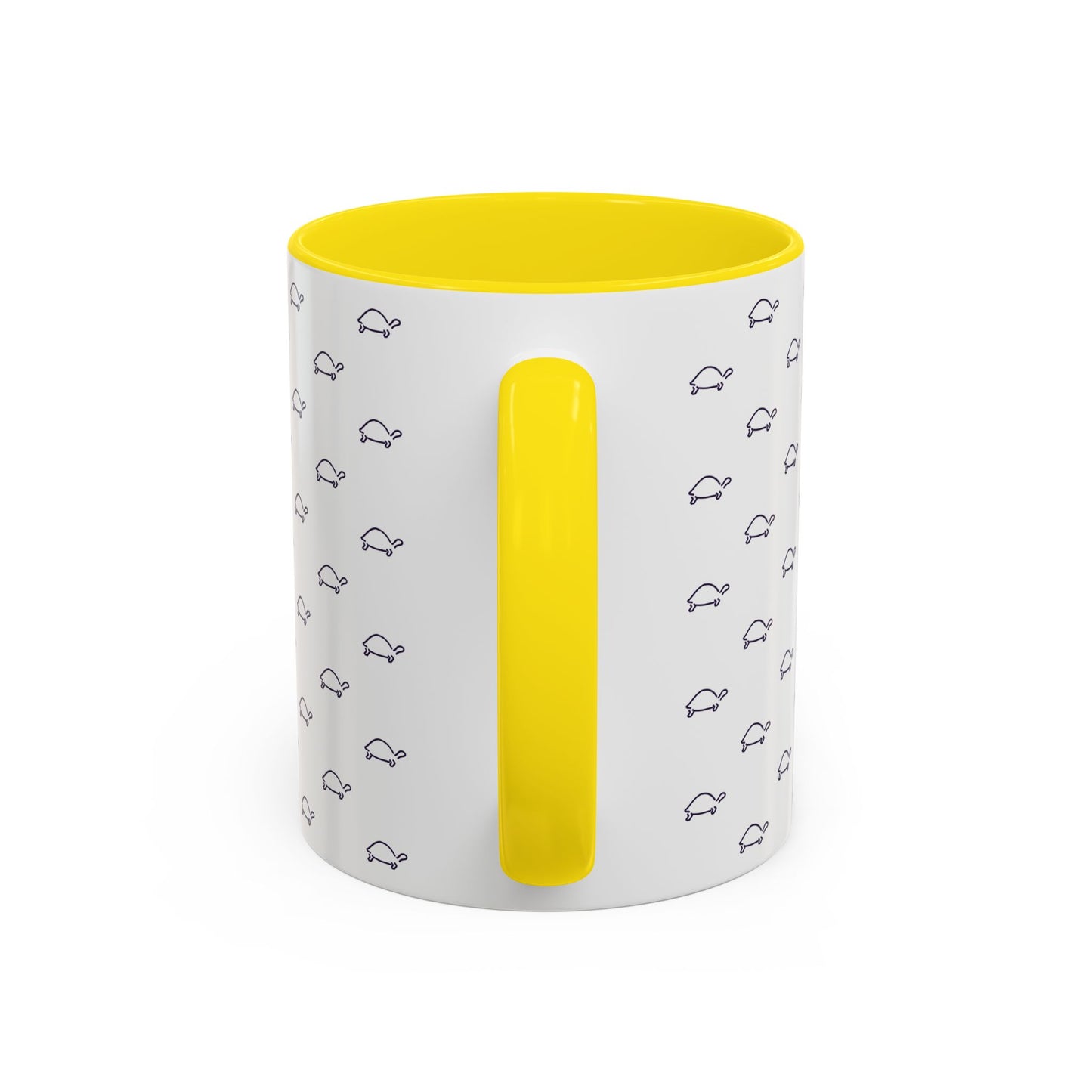 Cute Dark Purple Tortoise Accent Coffee and tea Mug