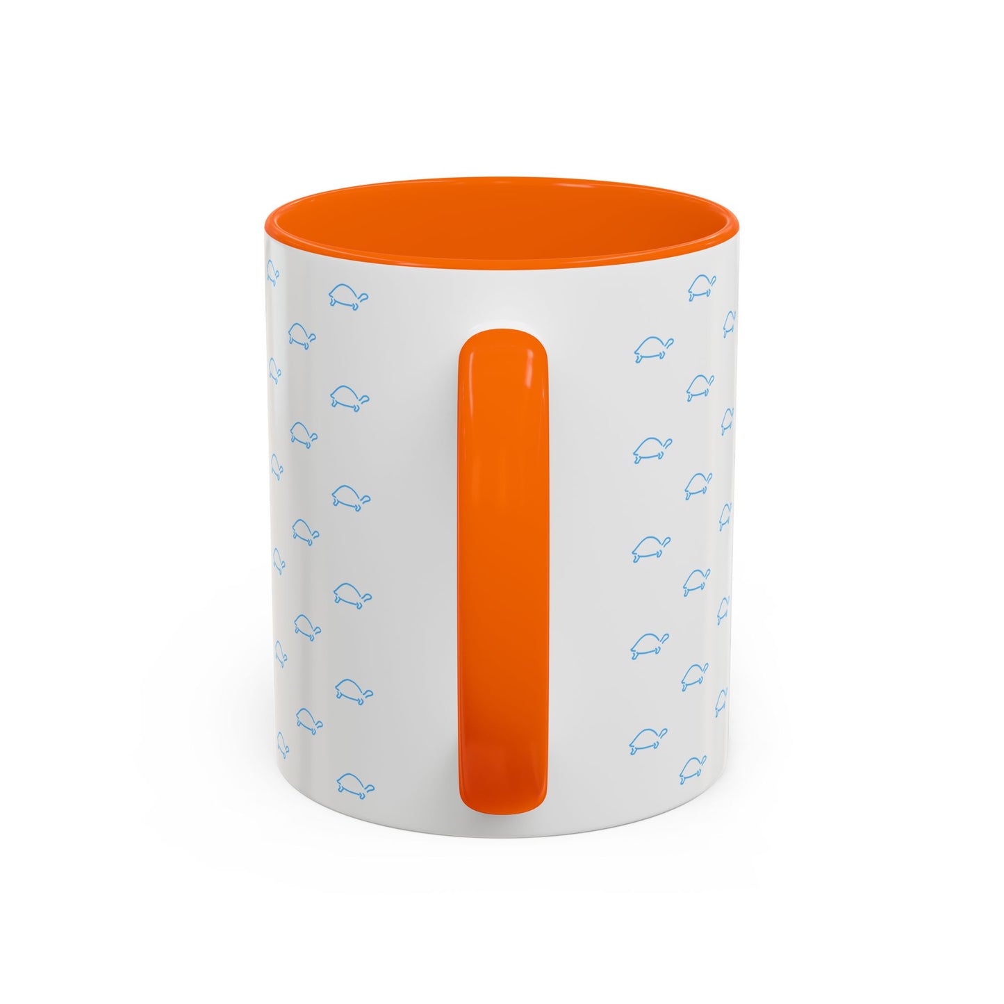 Cute Blue Tortoise Accent Coffee and tea Mug