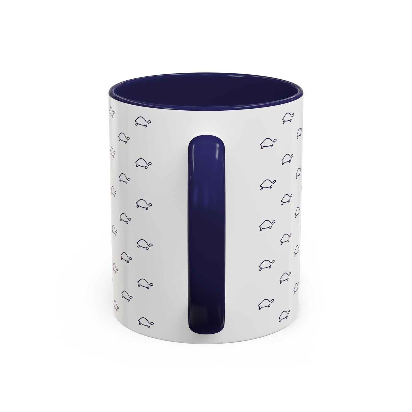 Cute Dark Purple Tortoise Accent Coffee and tea Mug