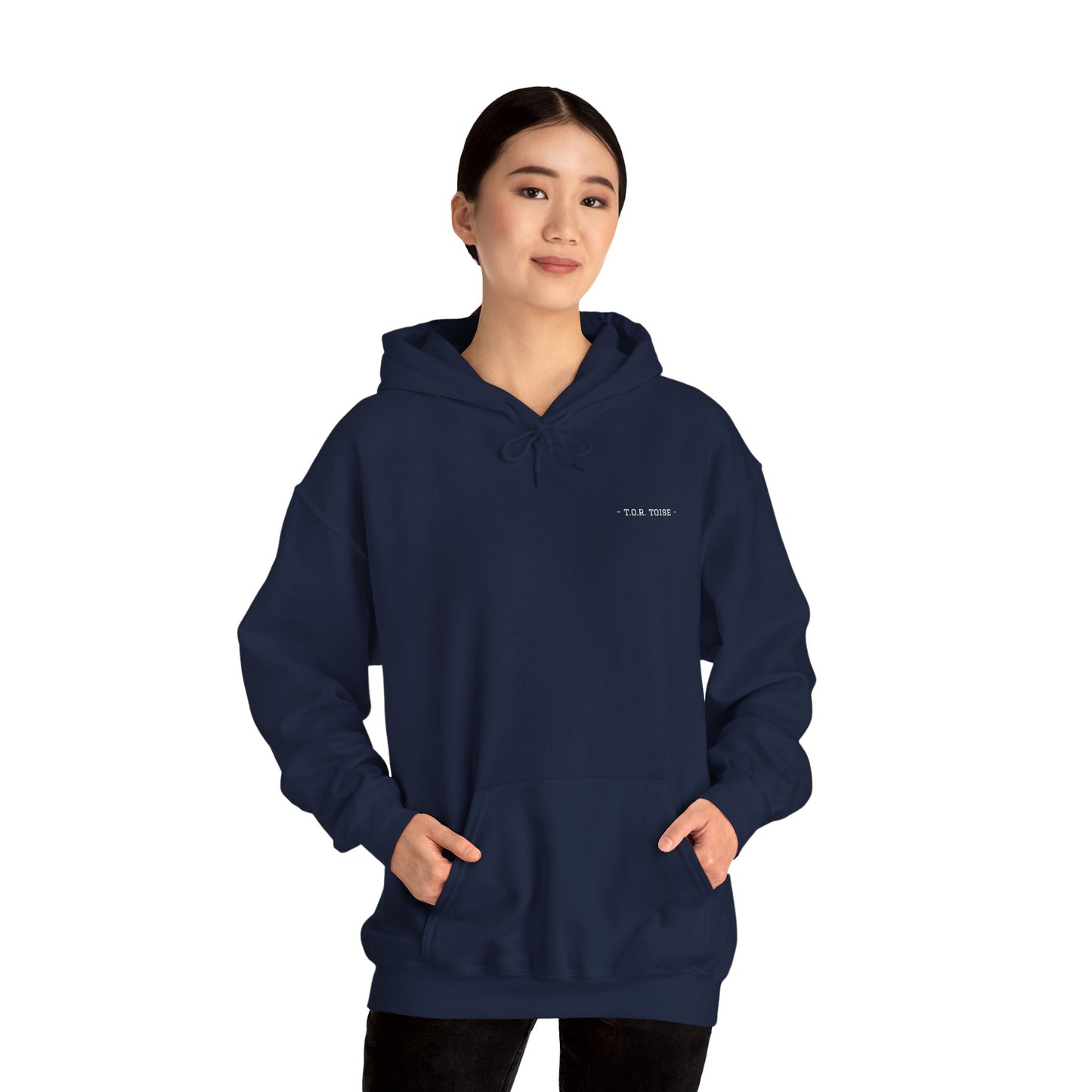 Minimalist Unisex Heavy Blend Hoodie - Cozy Essential for Every Season