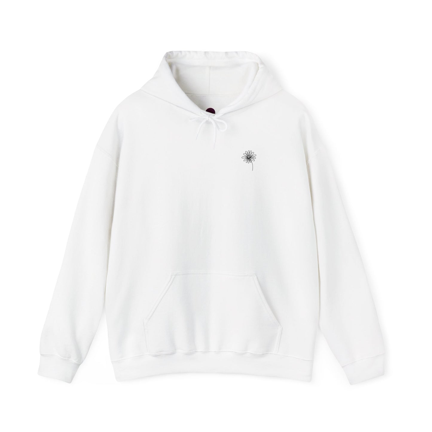 White Daisy Hoodie - Old Wounds and Forever Afters Merch