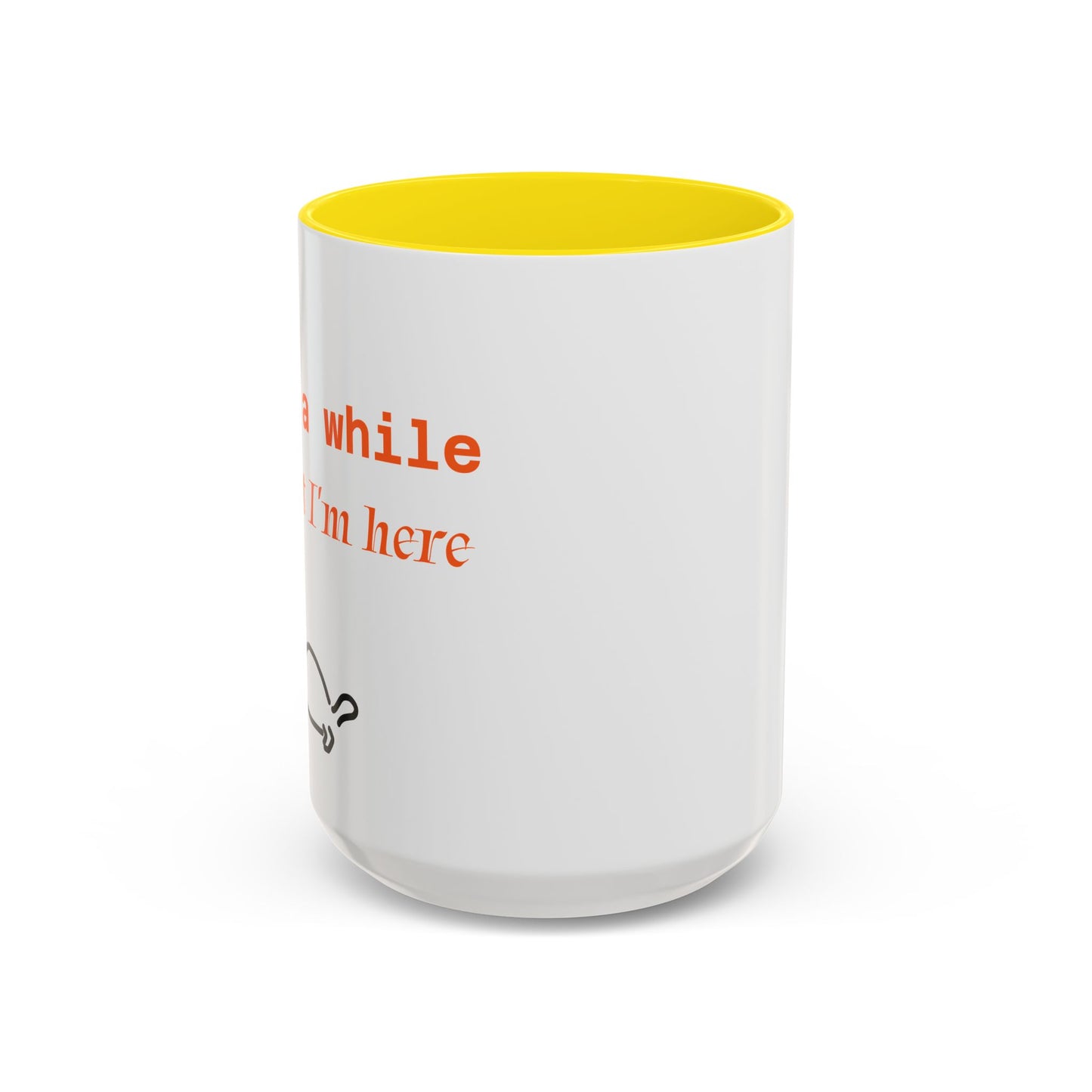 Inspirational Accent Coffee Mug - Perfect for Daily Motivation