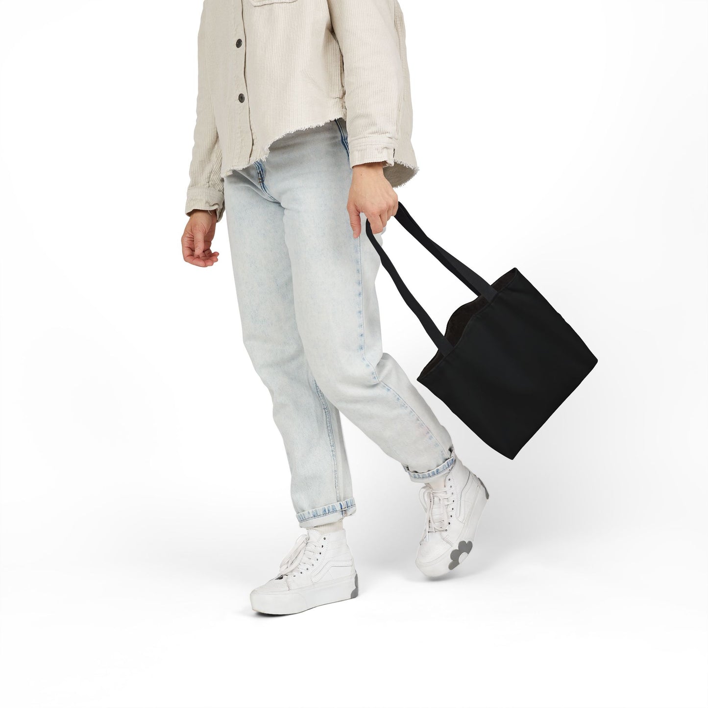 "Boo Witch! It's Halloween" Canvas Tote Bag - Perfect for Everyday Use