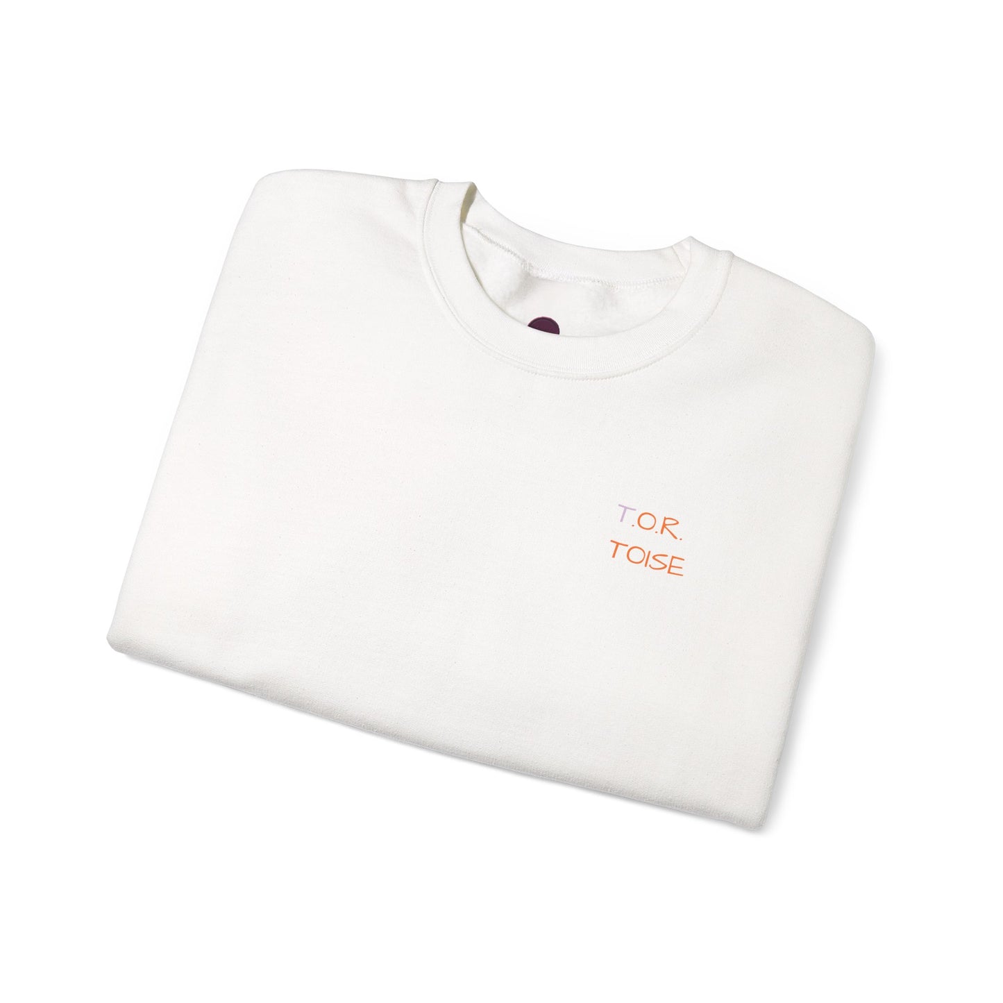 Cozy Unisex Crewneck Sweatshirt - Minimalist Tortoise Design