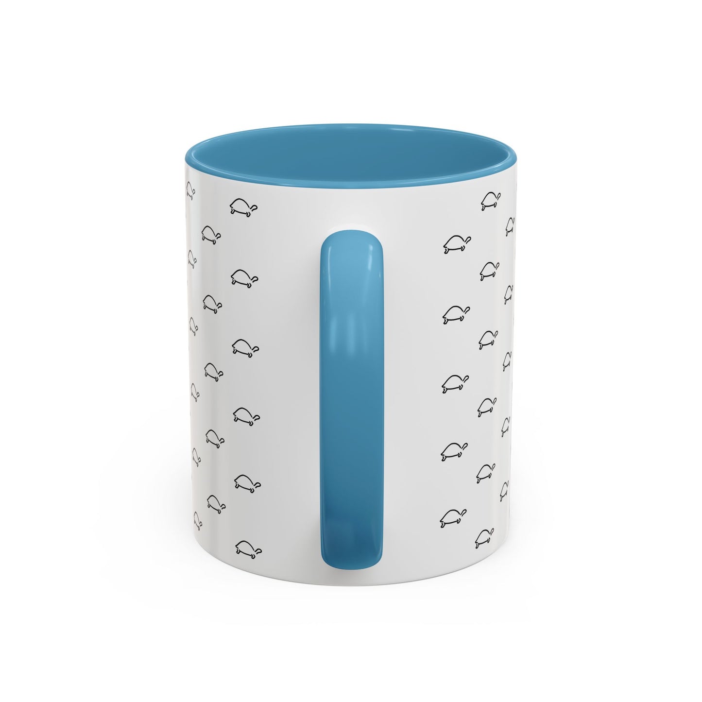 Cute Black Tortoise Accent Coffee and tea Mug