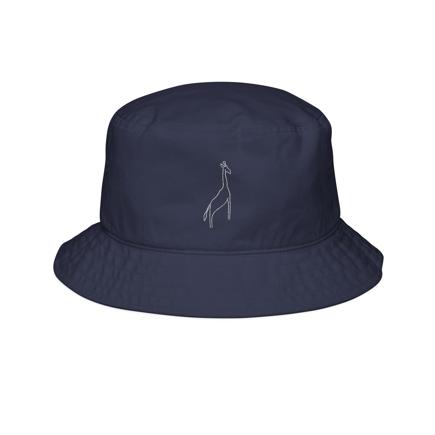 White G.I. Raffe Embroidered Bucket Hat, Stylish Summer Accessory, Beachwear Gift, Fashionable Sun Hat, Festival Headwear, Casual Outdoor Hat