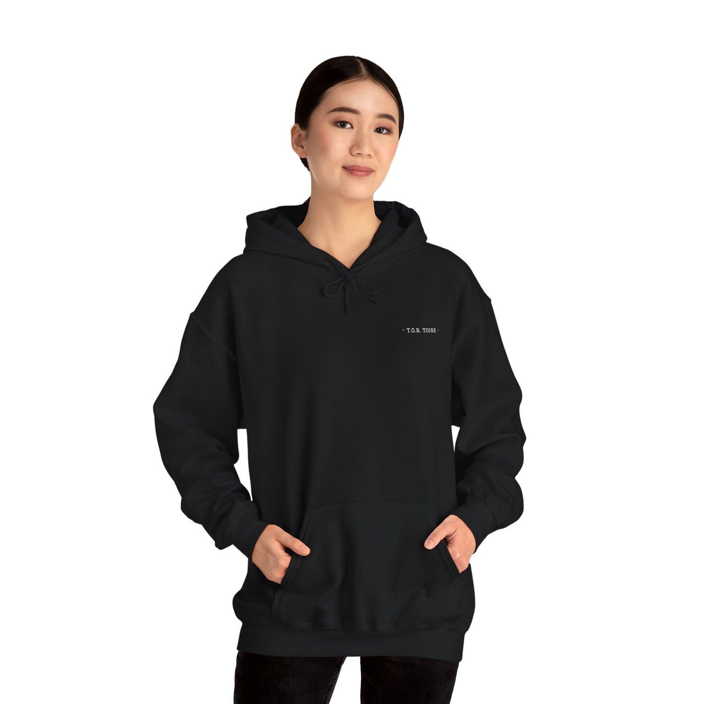 Minimalist Unisex Heavy Blend Hoodie - Cozy Essential for Every Season