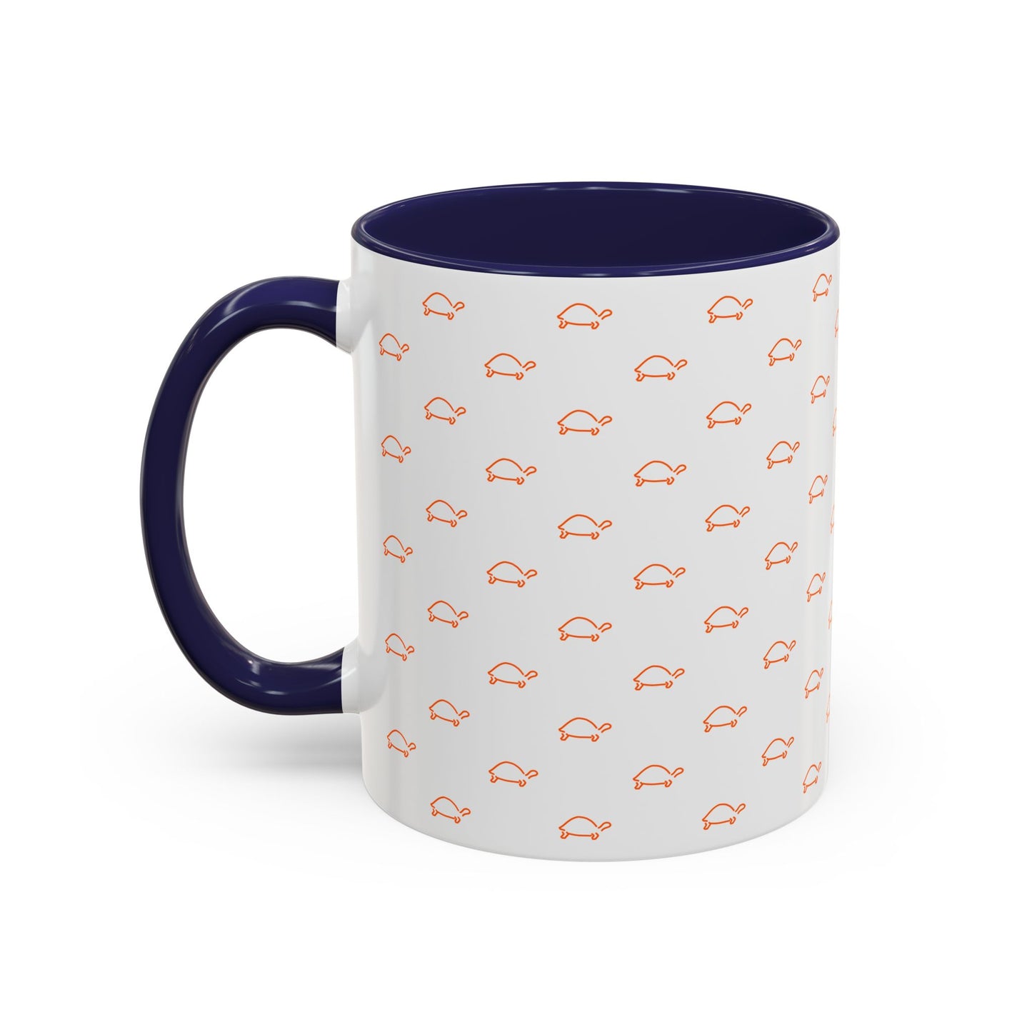 Cute Orange Tortoise Accent Coffee and tea Mug
