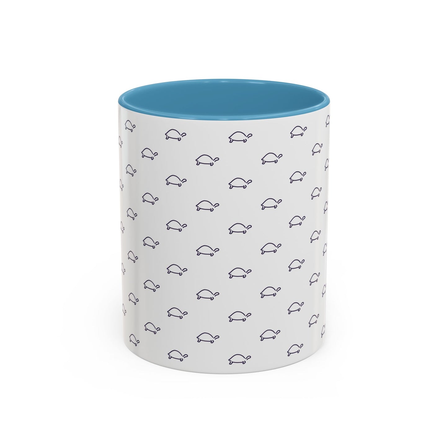 Cute Dark Purple Tortoise Accent Coffee and tea Mug