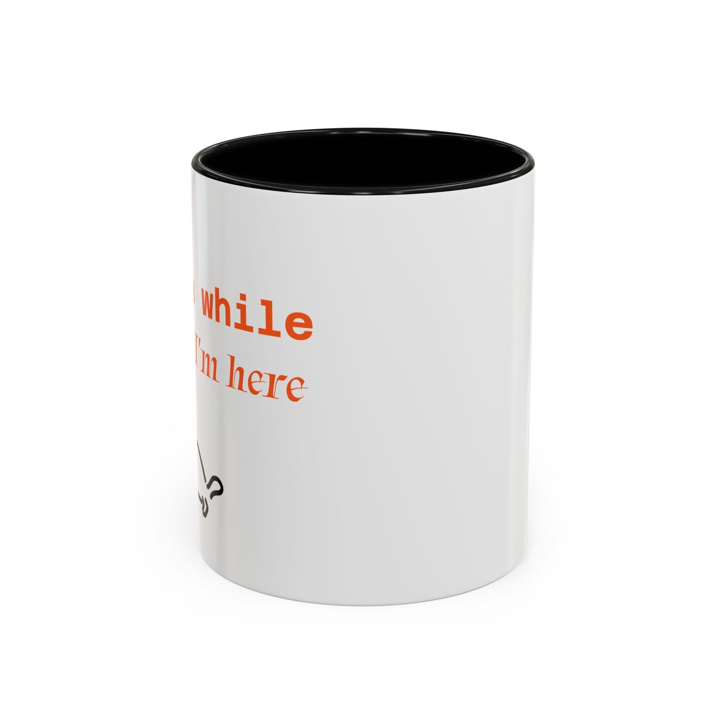 Inspirational Accent Coffee Mug - Perfect for Daily Motivation