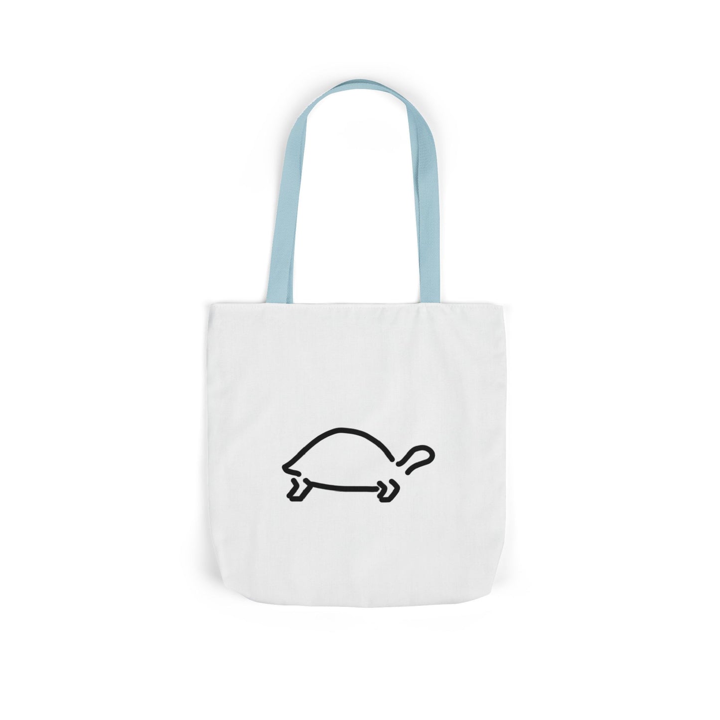 Stylish Canvas Tortoise Tote Bag with 5-Color Straps - Perfect for Everyday Use & Gifting