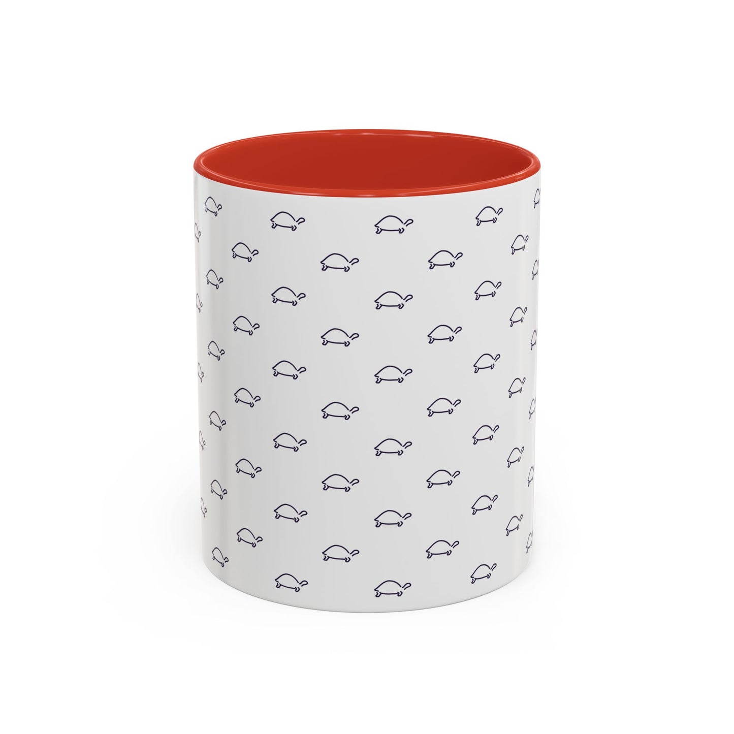 Cute Dark Purple Tortoise Accent Coffee and tea Mug